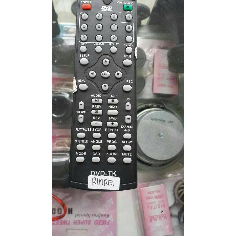 ✻ REMOTE DVD RINREI REMOTE DVD RIN REI REMOTE DVD RIN-REI ✶