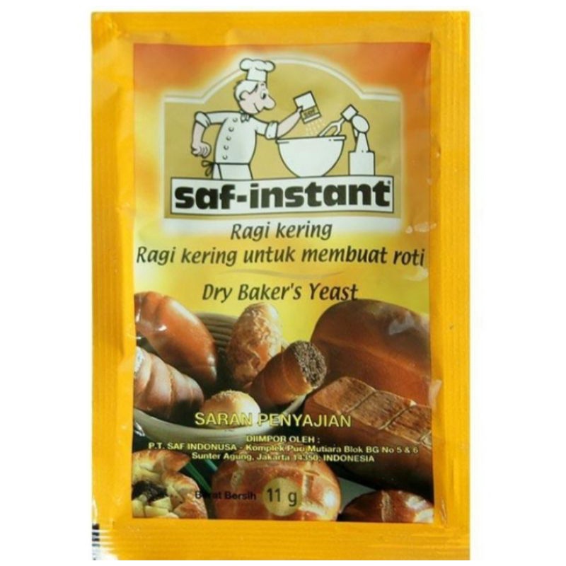 

SAF INSTANT RAGI KERING UNTUK MEMBUAT ROTI 11 GRAM