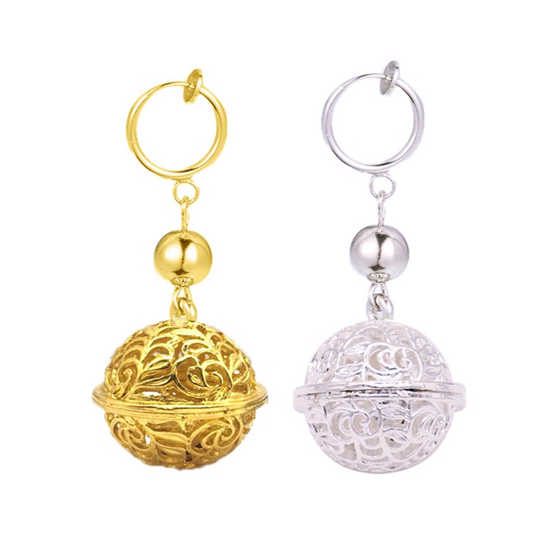 1Pc Anime Tokyo Revengers Kazutora Hanemiya Earrings Hollow Ball Pendant Dangle Earring Cosplay Ear clip