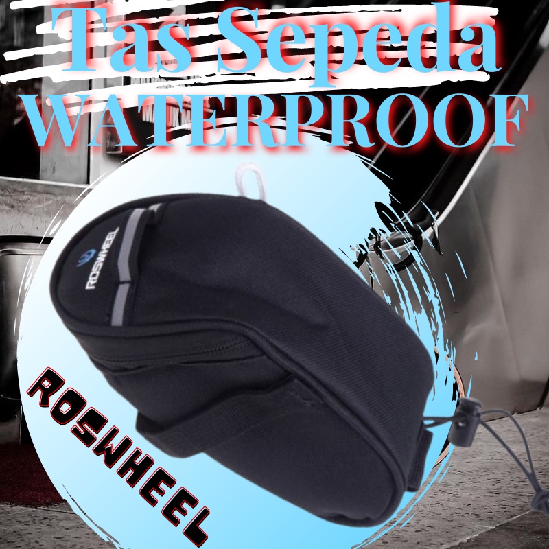 Tas Bag Ransel Sadel Sedel Sepeda Waterproof Tahan air Hybrid Tandem Lipat BMX MTB Gunung Fixie