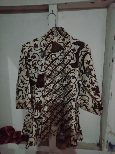 Sarimbit Peplum Batik Sogan Kumala Gading