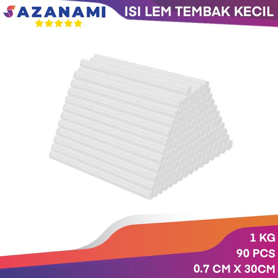 

1KG ISI LEM TEMBAK KECIL 30CM GLUE GUN 30CM 80 STICK TAIWAN LEM BAKAR