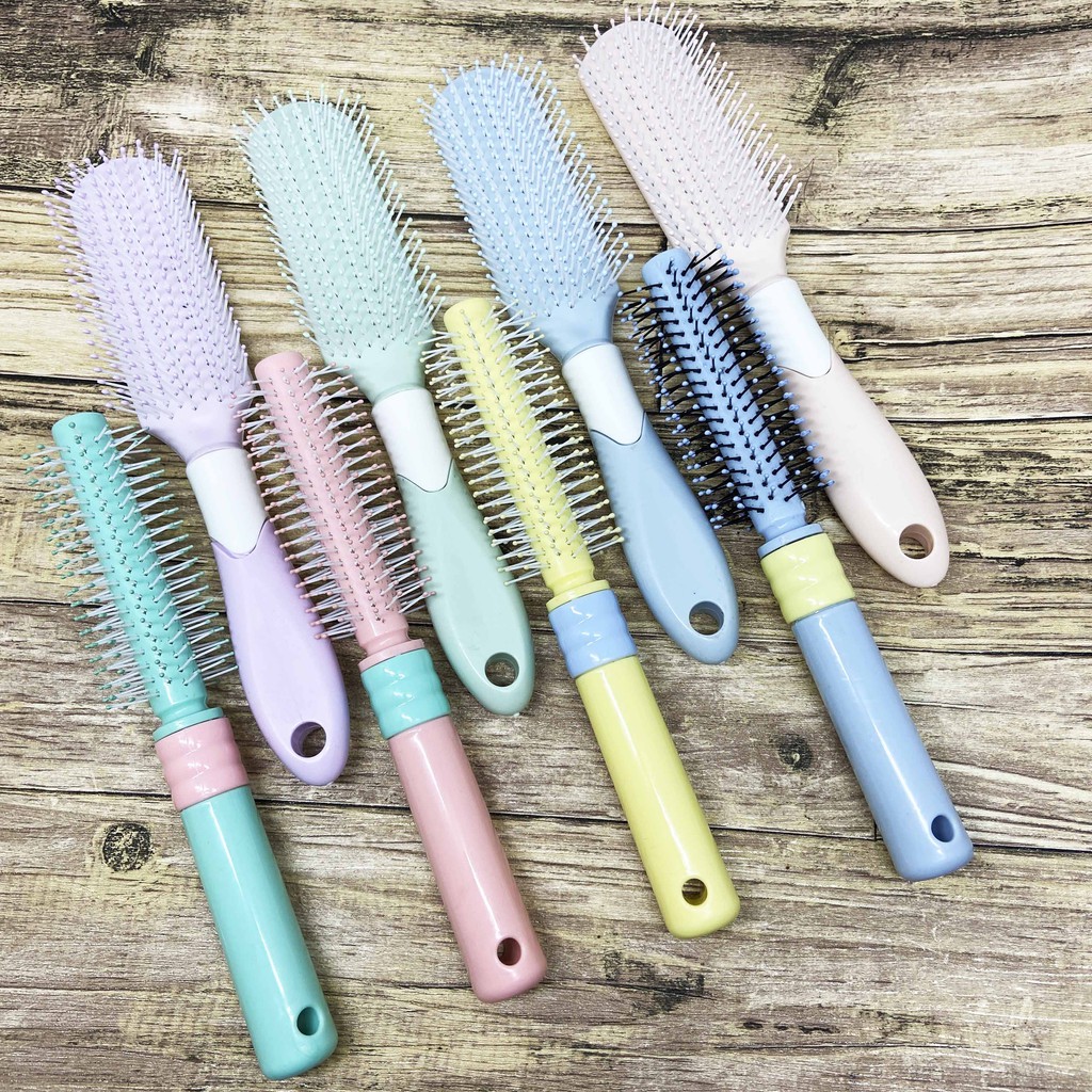 SISIR RAMBUT ANTI KUSUT ROLL KOTAK PREMIUM IMPORT / SISIR ANTI RONTOK / SISIR BLOW RAMBUT / SISIR ROLL RAMBUT