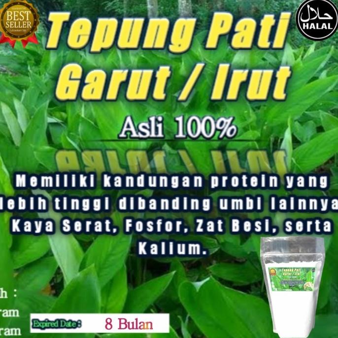 

Big Sale Tepung Pati Garut/ Irut 500 gram Big Sale