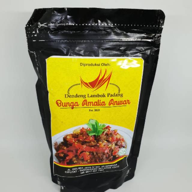 

Dendeng lambok asli padang berat 500gr