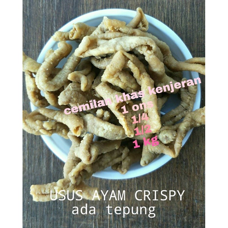 

Usus ayam crispy