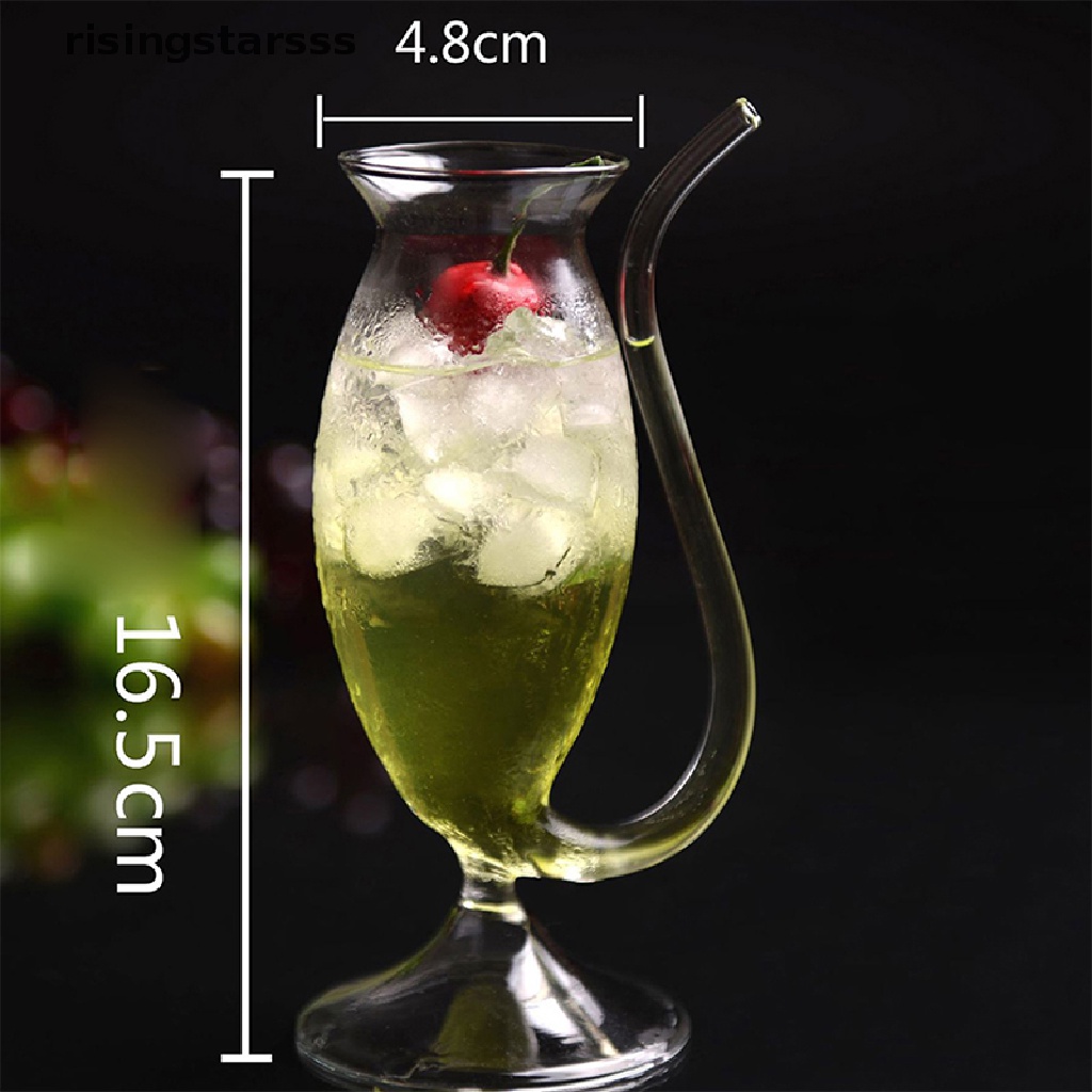 Rsid Span-new HOT SALE Gelas Wine Whiskey Tahan Panas Sucking Juice Drinking Straw Cup