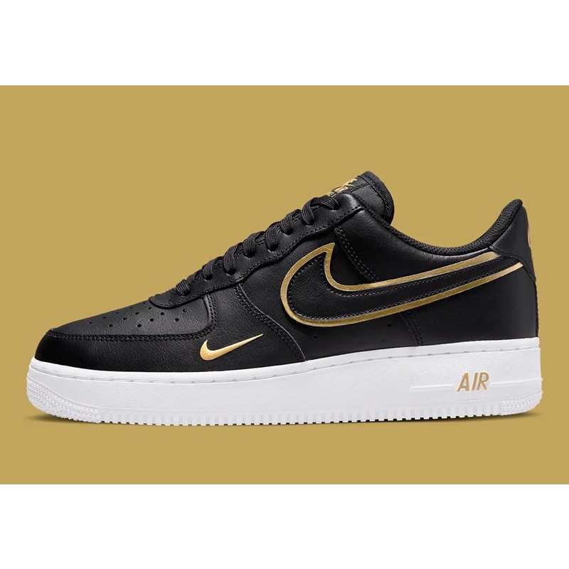 af1 gold black