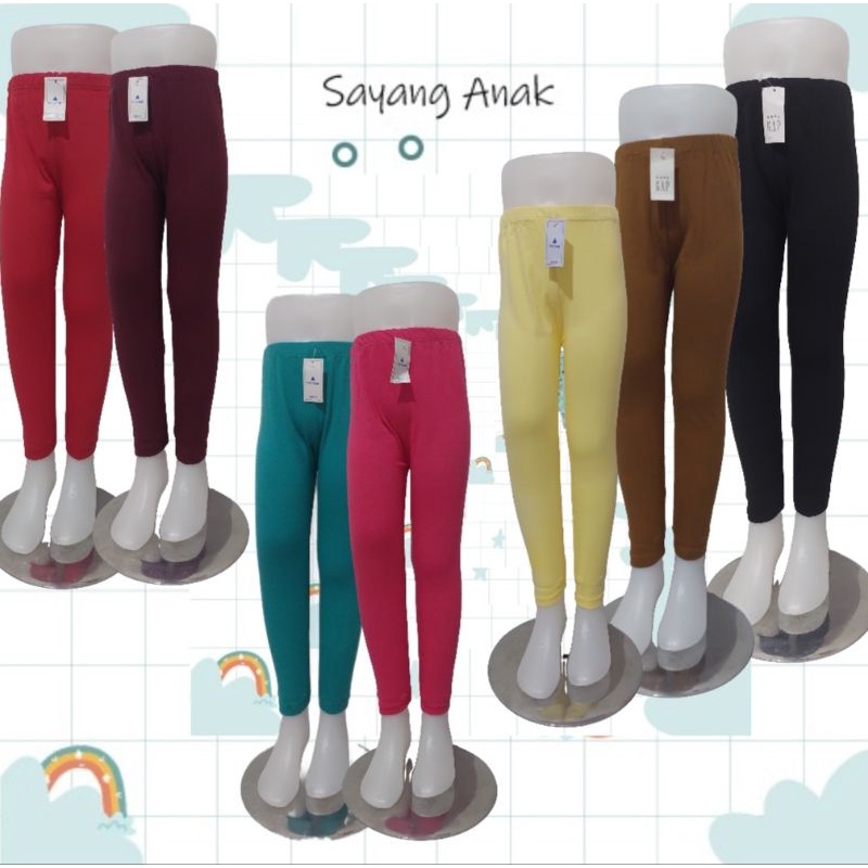 Termura Legging Anak Perempuan/ legging polos/ legging anak perempuan