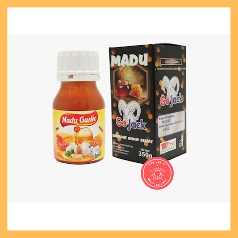 

Minuman Madu stamina pria wanita Garlic bawang putih Go Jack dongkrak staminamu kemasan 350g