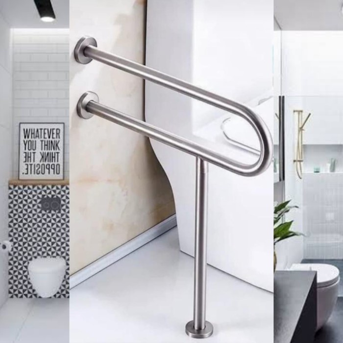 Pegangan Kamar Mandi - Grab Bar Pegangan Kamar Mandi Stainless Sus 304
