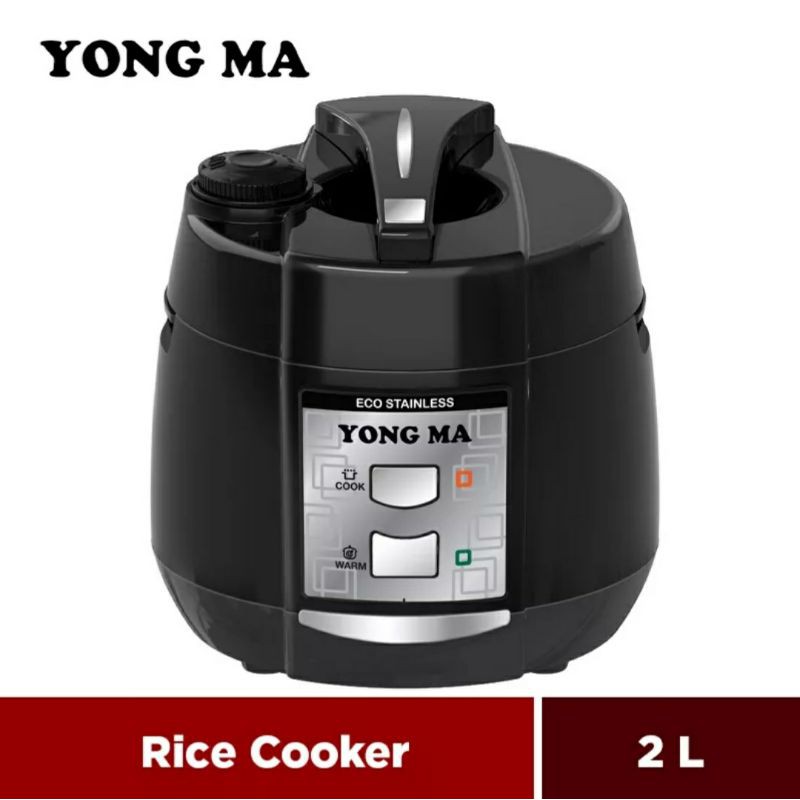 Magic Com Yongma SMC 4053 Panci Stainless Rice Cooker Yong Ma 4053 Stainless Inner Pot Stainless