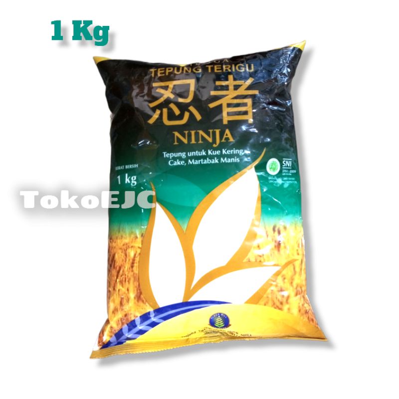 

Tepung Terigu Sriboga Ninja 1Kg Premium