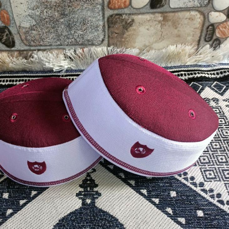 ⇐ Pecihaji malaysia A3. songkok peci kopiah TEROMPAH peci HITAM PUTIH Peci Assagofah Terompa peci ma