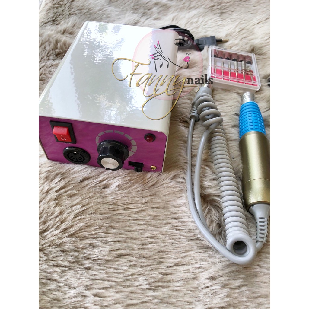 SINA LINA Nail drill machine russian mani pedi mesin drill kuku Produk Good Quality