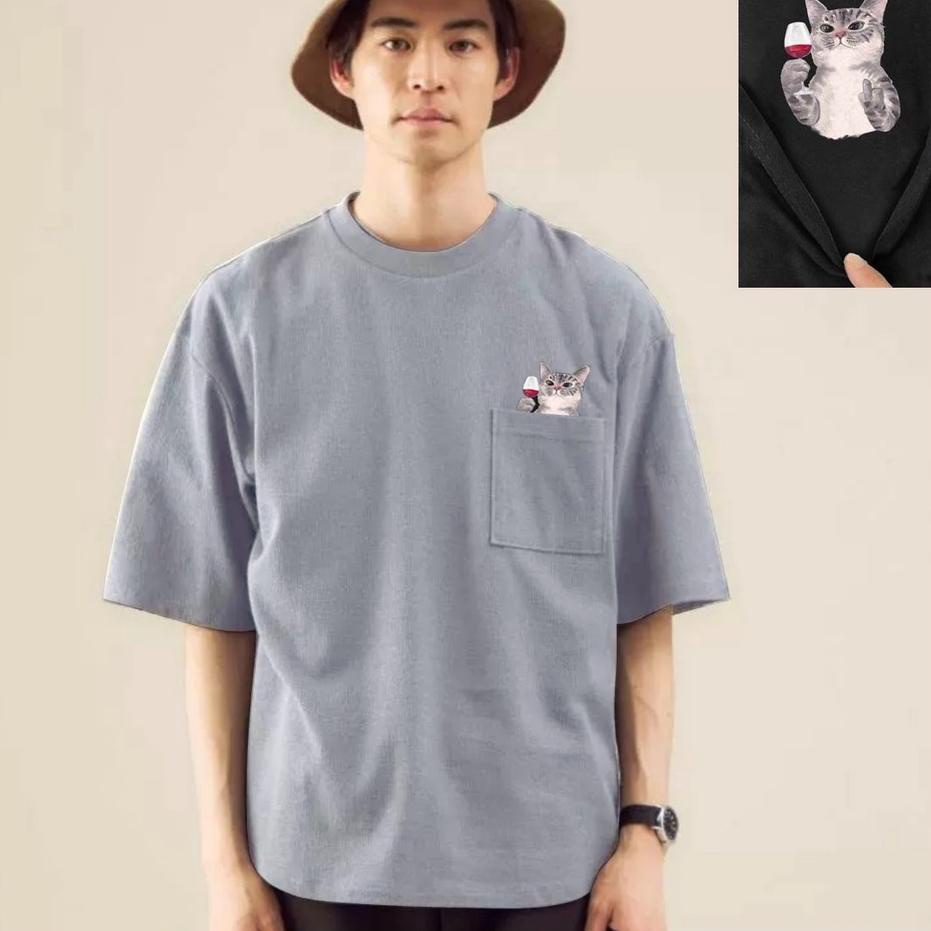 Mokokomo Kaos Ario Grey Baju Oversize Pria Kaos Oversize Pria Terbaru