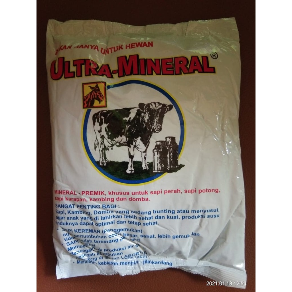Ultra Mineral untuk penggemukan sapi, kambing dan domba