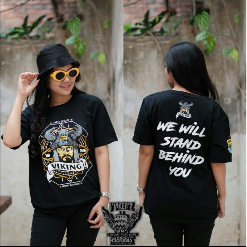 kaos viking persib hitam