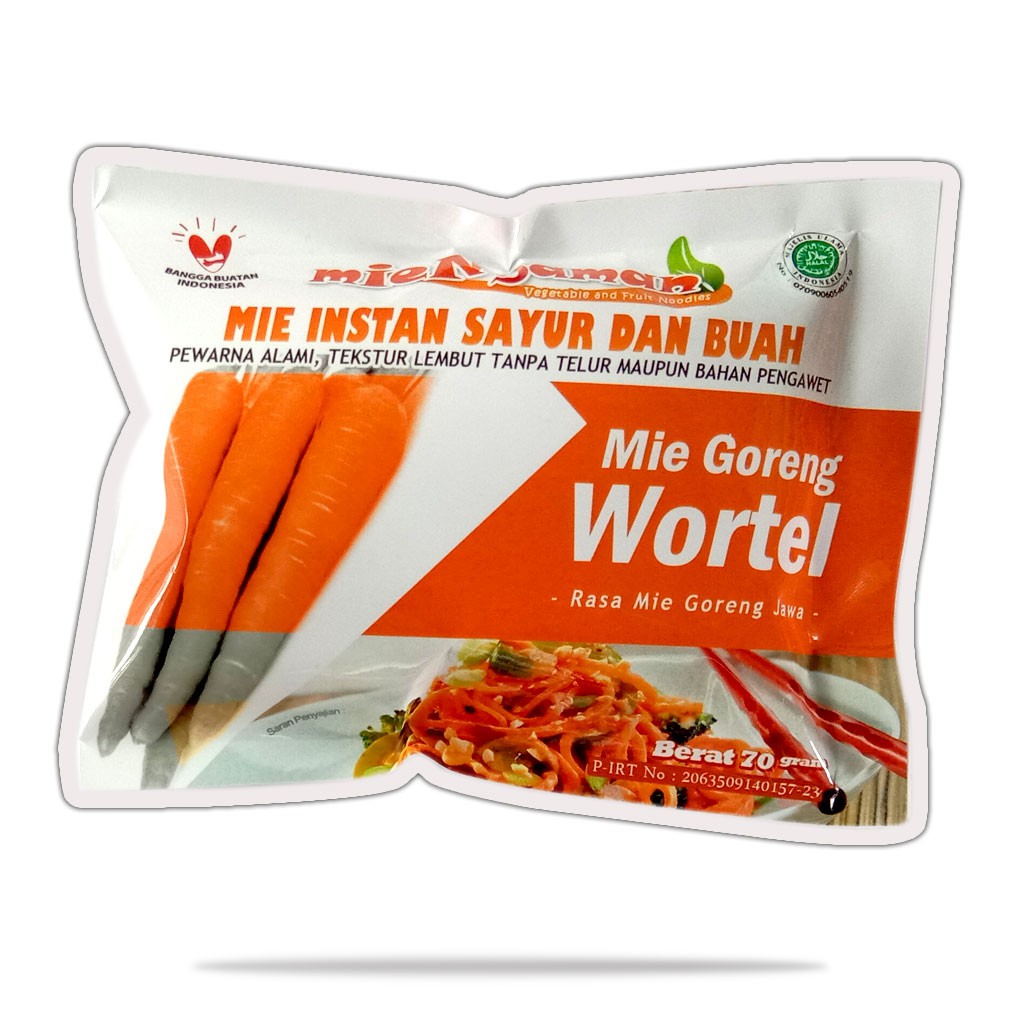 

MIE SAYUR GORENG INSTAN WORTEL 70gr
