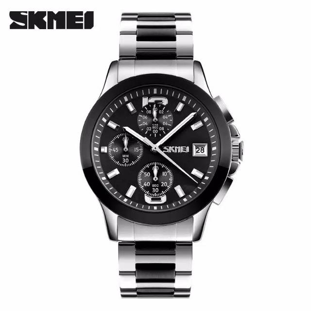 SKMEI 9126 ORIGINAL Jam Tangan Pria SKMEI Analog Chrono Aktif