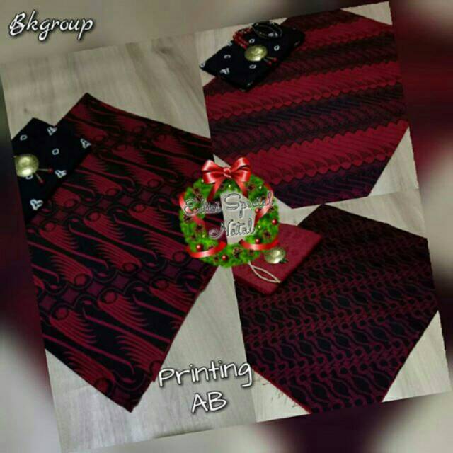 Batik soga merah
