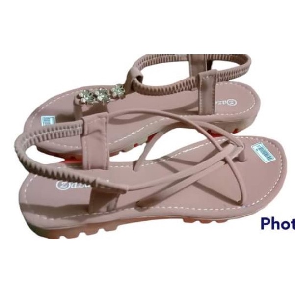 mdaffstore - Sandal Tali Wanita Casual Masa kini