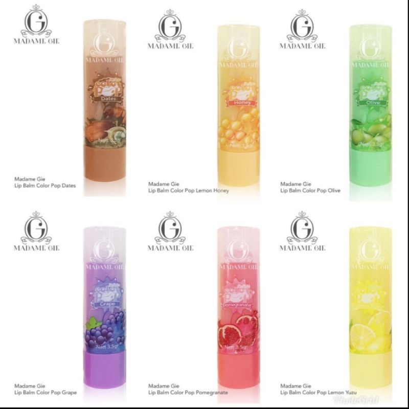 MADAME GIE LIP BALM FRUIT/ LIP BALM