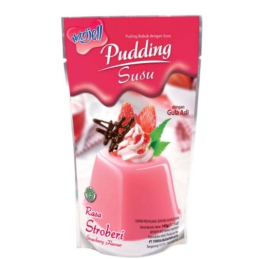 

Nutrijell Pudding Stroberi 145g