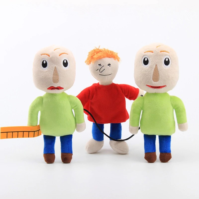 mainan Baldi's Basics in Education Plush Doll Toys  Baldi Soft Plush Stuffed Educational Toy