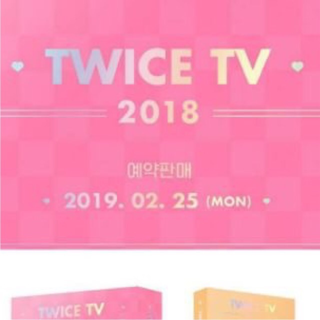 [PREORDER] TWICE - TWICE TV 2018 DVD📀