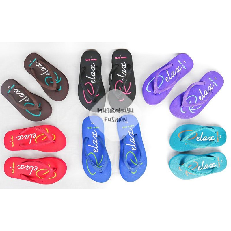 Sandal Anak Cewek - Sendal Jepit New Era Relax