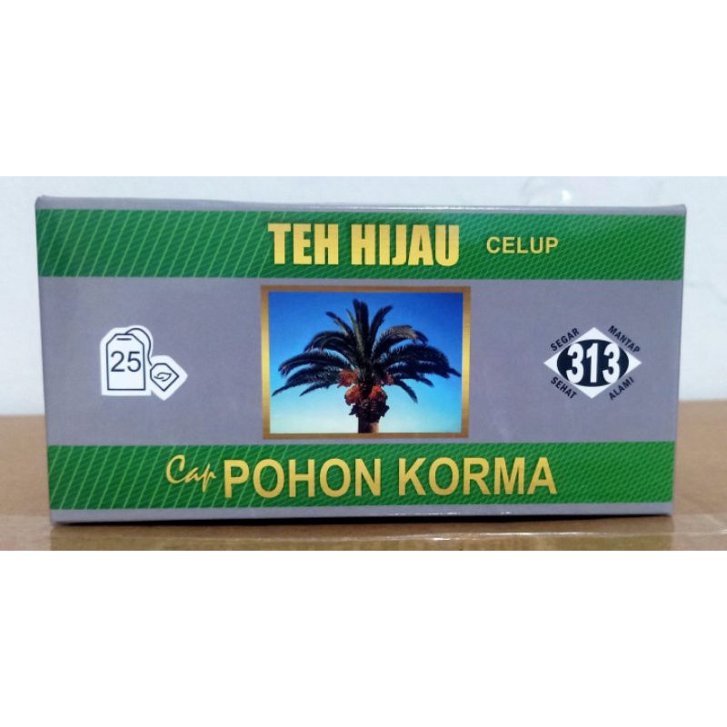 Teh Hijau Organik /Organic Green Tea 313 /Teh Detox Pelangsing Alami Celup 25s