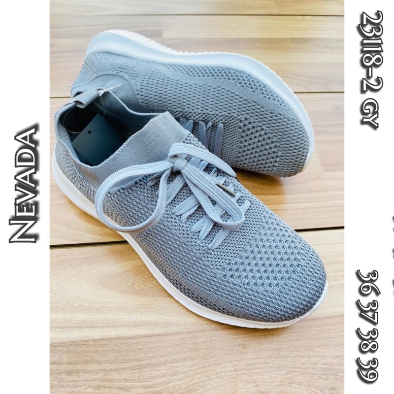 sepatu  sport 23118abu