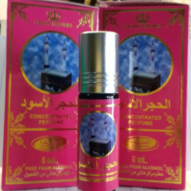 Parfum Dobha 6ml Aroma Hajar Aswad Dus Merah