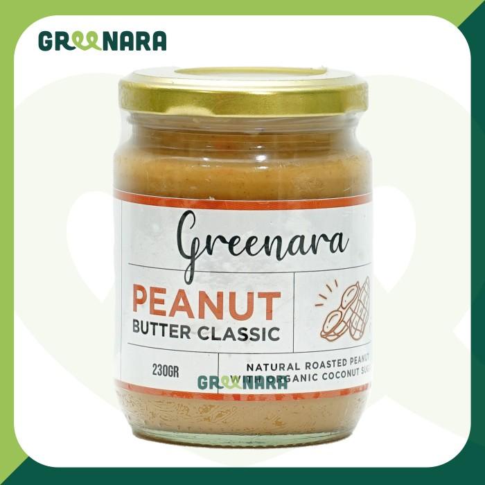 

Selai Greenara Classic Peanut Butter 230Gr / Selai Kacang 230 Gram