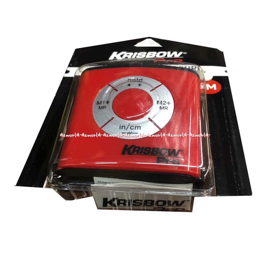 Krisbow Pro Digital Tape Measure 5 Meter Meteran Digital Dapat Mengukur Hingga Panjang 5 Meter