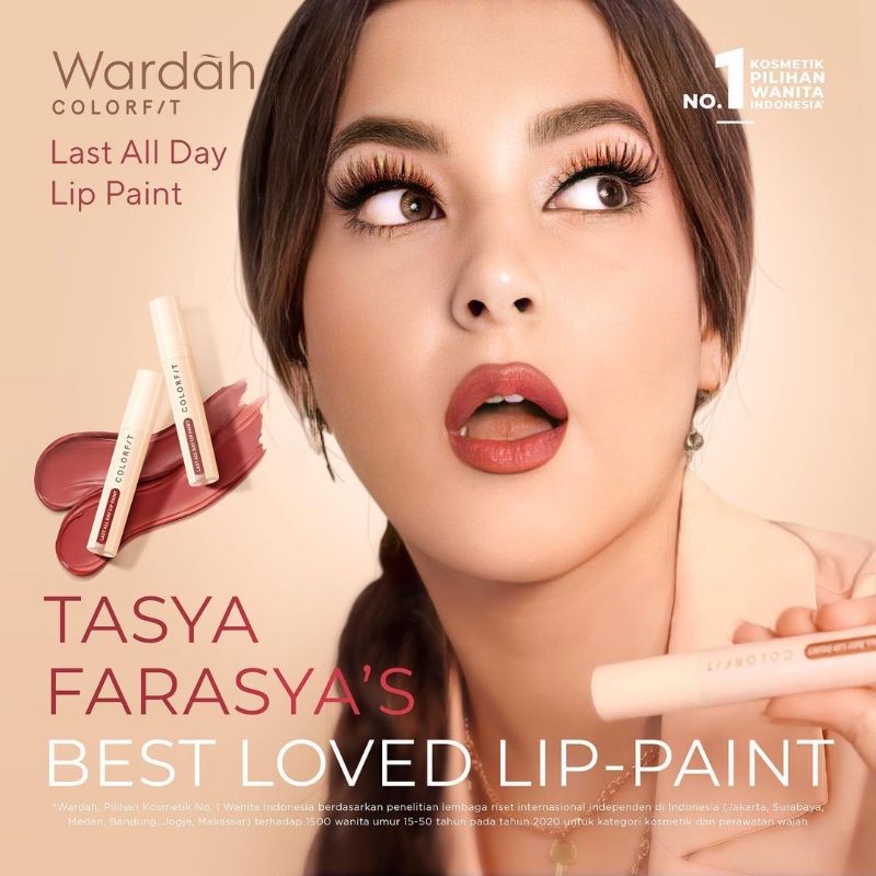 Wardah Colorfit Last All Day Lip Paint