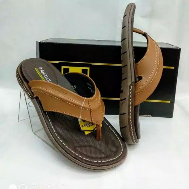 Sandal Kulit Sandal Casual Pria Pakalolo N-0941 Original