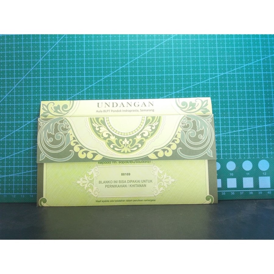 

Undangan Blangko ERBA 88169 Free Plastik + file setting