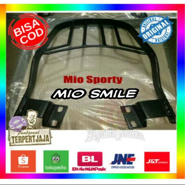BRACKET BRIKET BRAKET BOX MOTOR YAMAHA MIO SPORTY SMILE UNTUK GIVI KAPPA SHAD PANNIER KMI TOP BOX