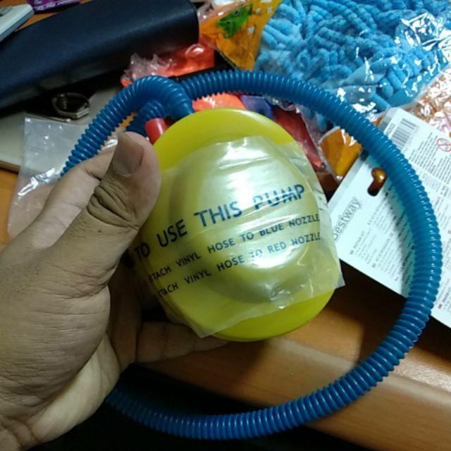 Pompa Angin Injak Kaki Manual Foot Air Pump / Alat Pompa Injak Kuning Bestway