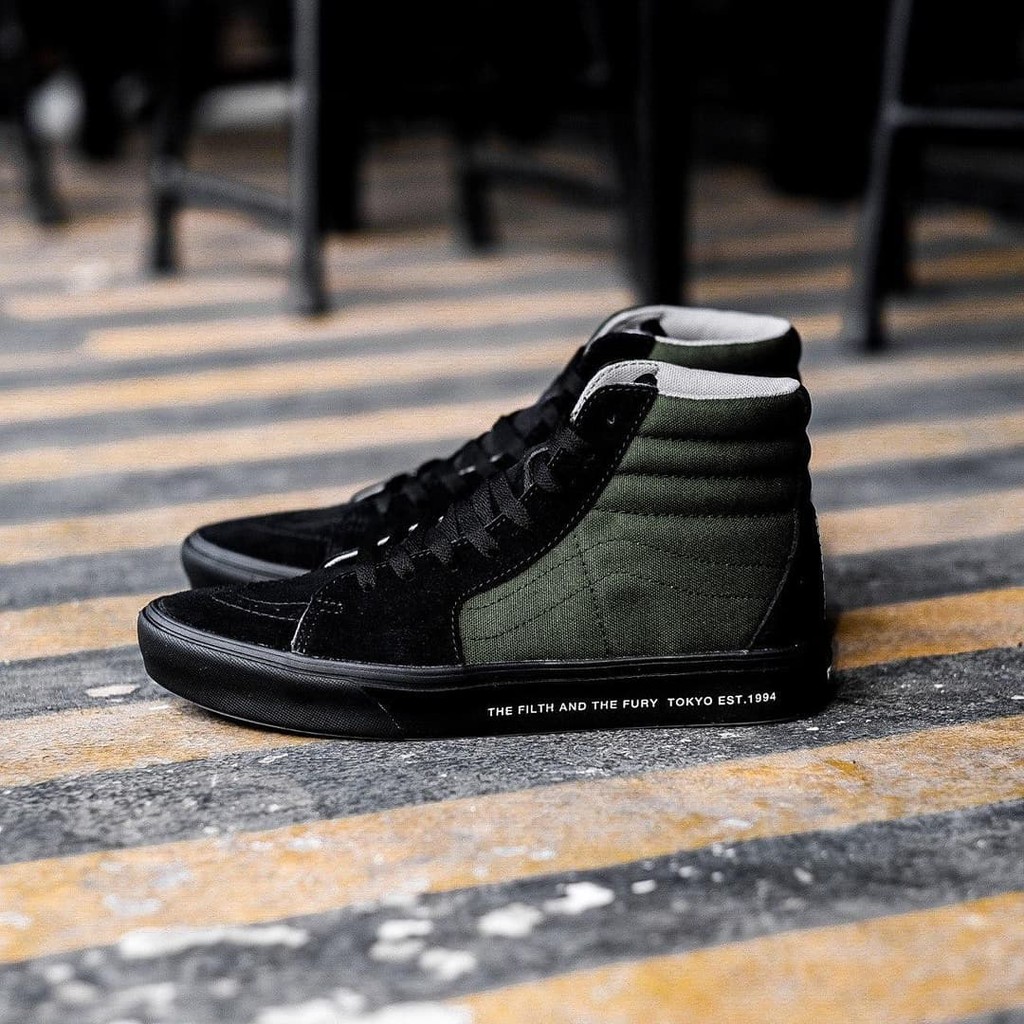 VANS SK8-HI x NEIGHBORHOOD COMFYCUSH BLACK ORIGINAL