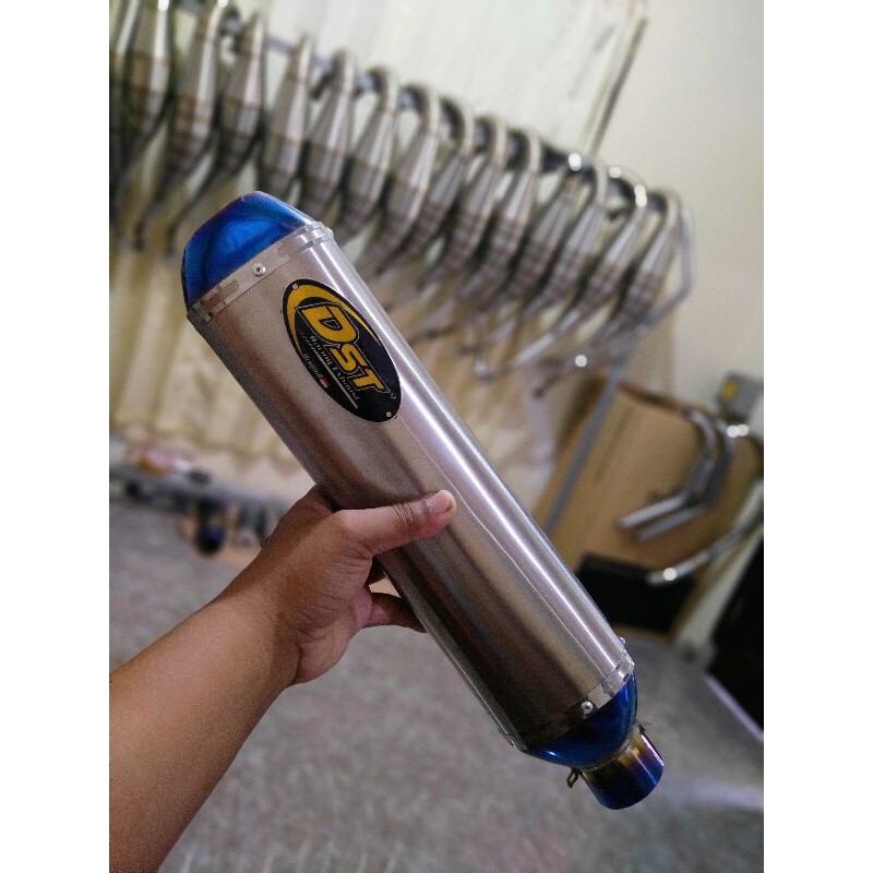 SLINCER ONLY KAPSUL ORIGINAL DST RACING EXHAUST FREE LASER NAMA