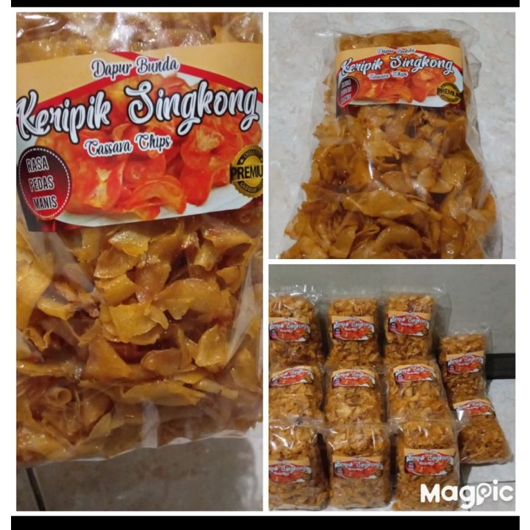 

Kripik singkong pedas manis