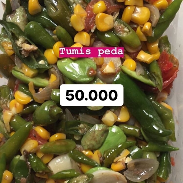 

Tumis ikan peda