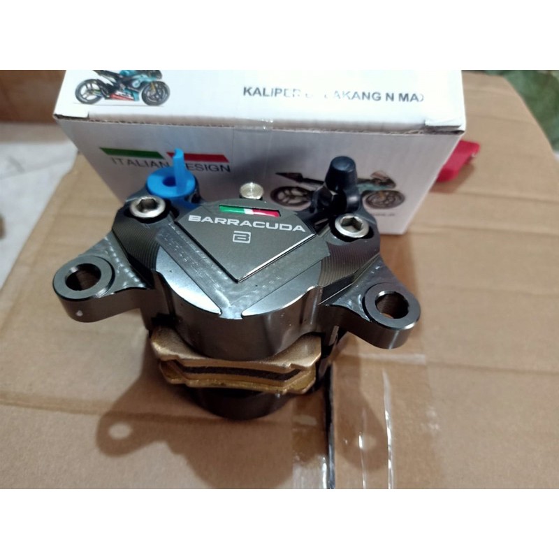 KALIPER NMAX AEROX  piston 2piston kaliper nmax lama baracuda plus breket pnp motor nmx lama nmx old