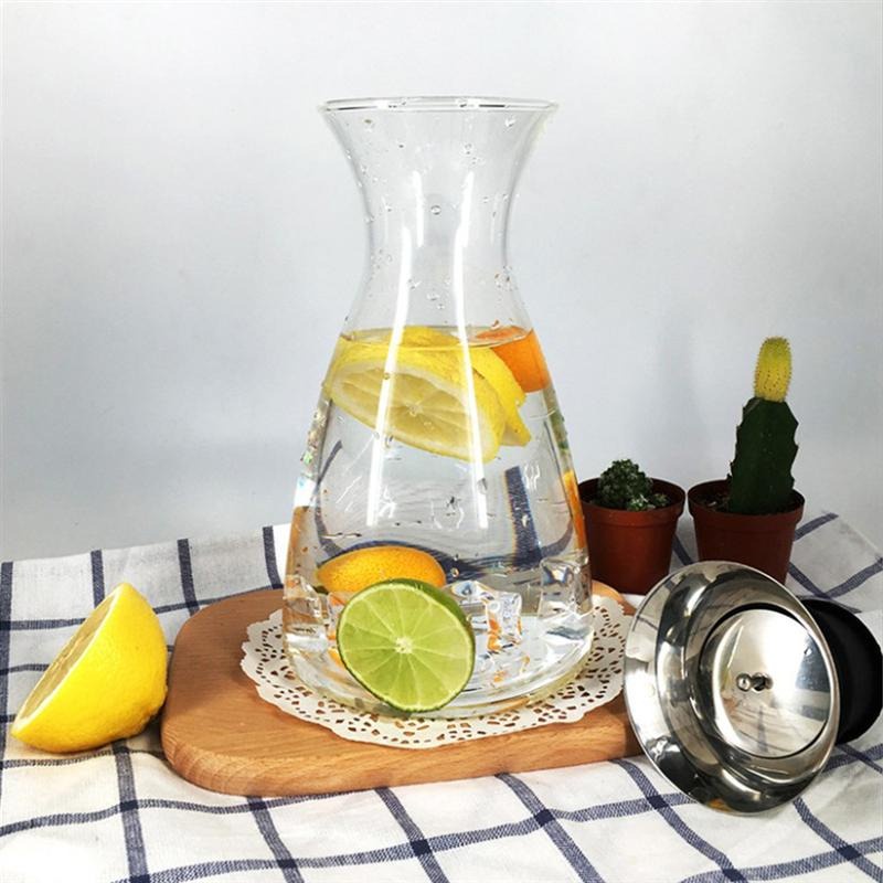 HAIMAITONG Botol Air Minum Kaca Tea Pot Pitcher 1500ML - H202