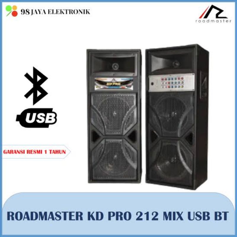ACTIVE SPEAKER AKTIF AKTIP SYSTEM ROADMASTER KDPRO212MIX KD PRO212 PRO KDPRO KDPRO212 212 PRO212MIX 
