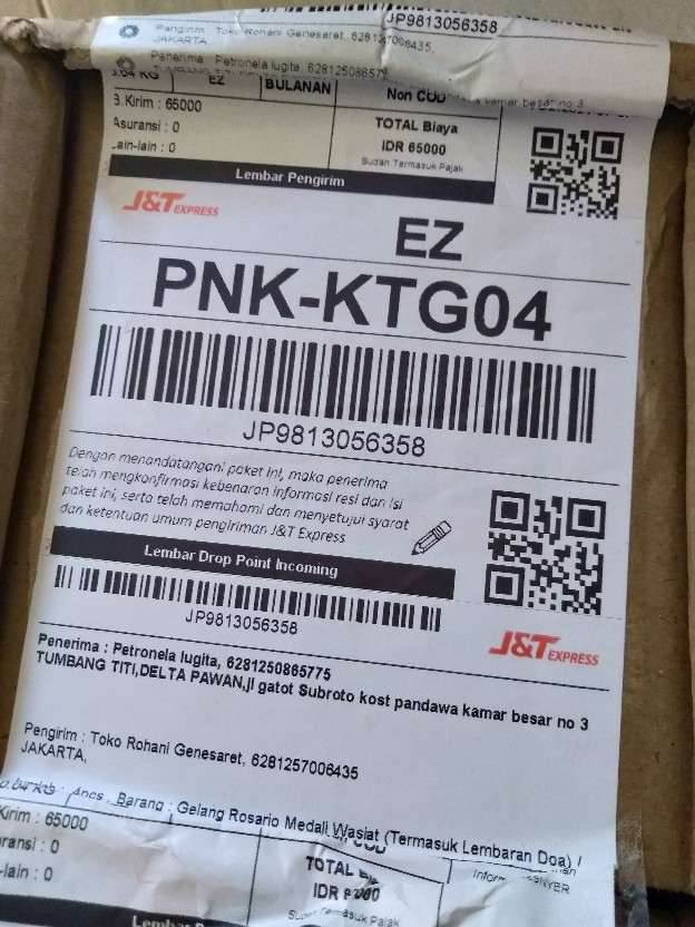 Salib Duduk Benediktus Mini Tebal 8cm