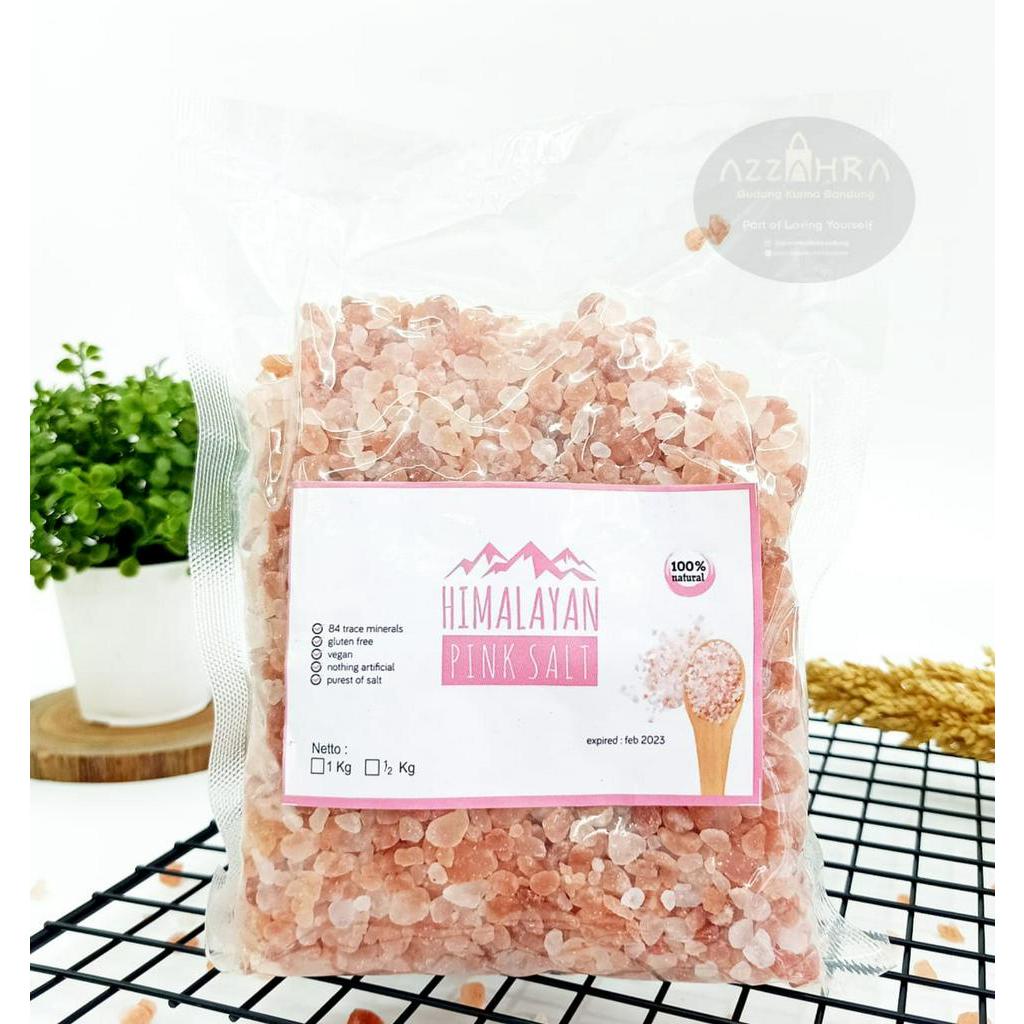 

Garam Himalaya Kasar 500gr Coarse Himalayan Pink Salt